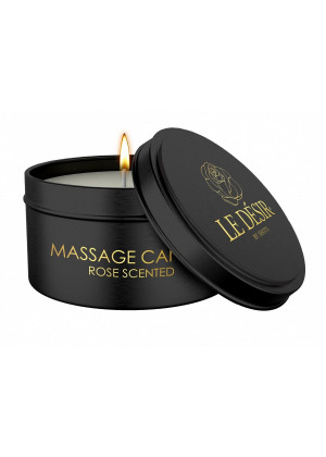 Массажная свеча с ароматом розы Massage Candle Rose Scented - 100 гр.