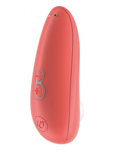 Коралловый бесконтактный клиторальный стимулятор Womanizer Starlet 2