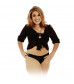 Трусики с  вибропулей Plus Size Black