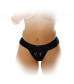 Трусики с  вибропулей Plus Size Black