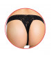 Трусики с  вибропулей Plus Size Black