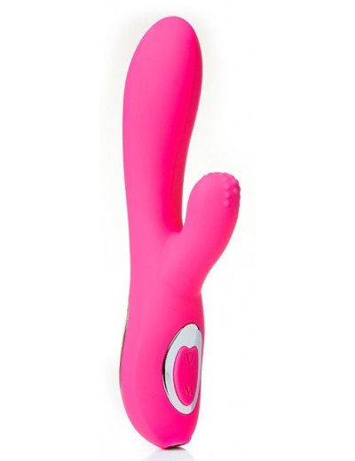Розовый вибромассажер FEMME LUXE - 23,5 см.