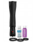 Черный вибромастурбатор-ротатор Vibrating Roto-Teazer