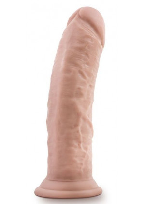 Телесный фаллоимитатор 8 Inch Cock With Suction Cup - 20,3 см. 
