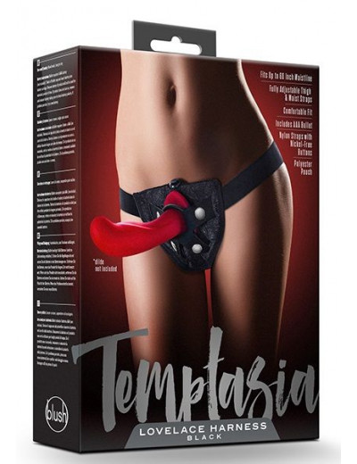 Черные трусики LOVELACE HARNESS