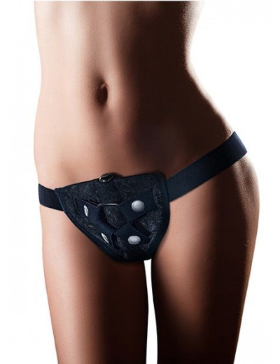 Черные трусики LOVELACE HARNESS