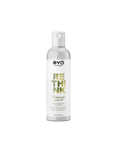 Увлажняющий гель на водной основе с согревающим эффектом OYO Personal Gel Green Tea - 200 мл.