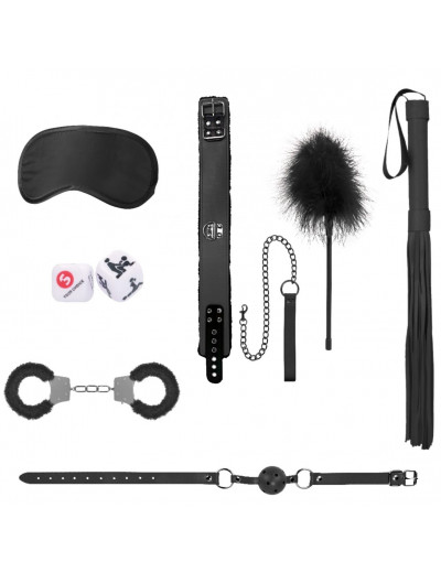 Черный игровой набор Introductory Bondage Kit №6