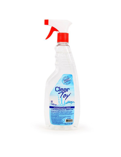 Очищающий спрей CLEAR TOY с антимикробным эффектом - 740 мл.