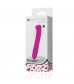 Фиолетовый вибратор Pretty Love Antony - 11,7 см.