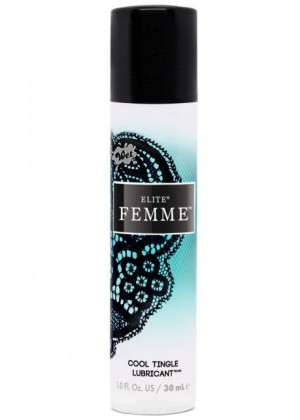 Возбуждающий гибридный лубрикант Wet Elite Femme Cool Tingle - 30 мл.