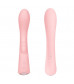 Нежно-розовый вибромассажер 6  Silicone G-Spot Fun - 19,1 см.