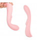 Нежно-розовый вибромассажер 6  Silicone G-Spot Fun - 19,1 см.