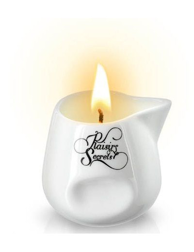 Массажная свеча с ароматом бубль-гума Bougie de Massage Gourmande Bubble Gum - 80 мл.