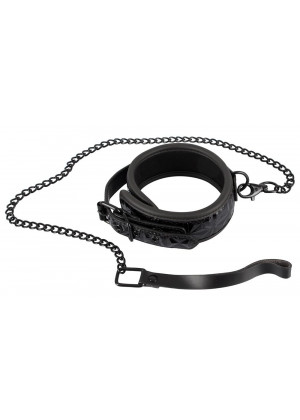 Ошейник и поводок с геометрическим узором Collar with Leash