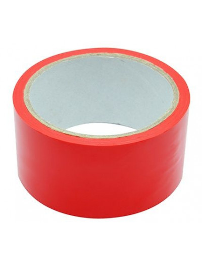 Красная липкая лента BONDAGE TAPE - 18 м.