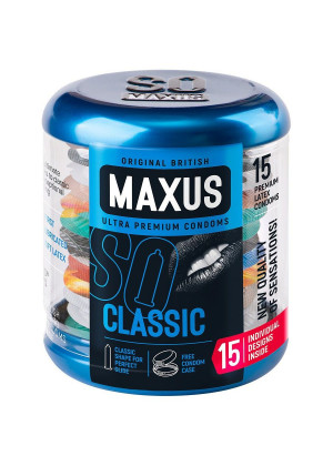Классические презервативы MAXUS Classic - 15 шт.
