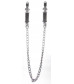 Серебристые зажимы для сосков Vice Nipple Clamps