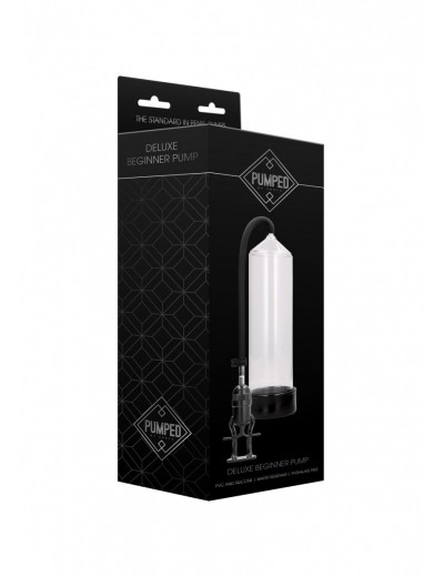 Прозрачная ручная вакуумная помпа Deluxe Beginner Pump