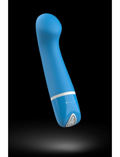 Голубой G-вибростимулятор Bdesired Deluxe Curve - 15,2 см.