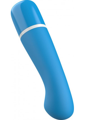 Голубой G-вибростимулятор Bdesired Deluxe Curve - 15,2 см.