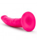 Розовый фаллоимитатор 7.5 Inch Silicone Dual Density Cock - 19 см.