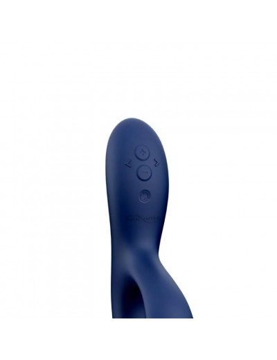 Темно-синий вибратор-кролик We-Vibe Nova 2 - 20,5 см.