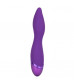 Фиолетовый вибромассажер Aura Wand - 21,5 см.