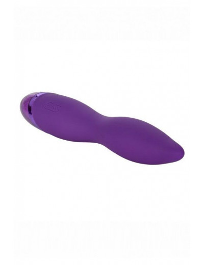 Фиолетовый вибромассажер Aura Wand - 21,5 см.