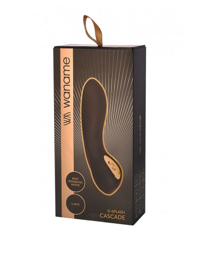 Вибратор WANAME Cascade для стимуляции точки G - 15 см.