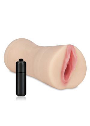 Мастурбатор-вагина с вибропулей VIBRATING PUSSY