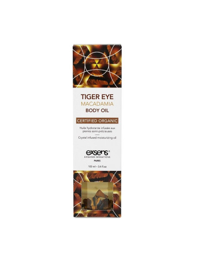 Органическое массажное масло TIGER EYE MACADAMIA - 100 мл.
