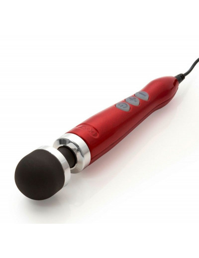 Красный вибратор Doxy Number 3 - 28 см.