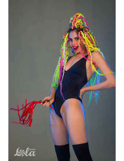 Красная плеть Party Hard Risque - 63,5 см.