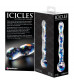 Анальный стеклянный стимулятор Icicles №8 - 17,8 см.