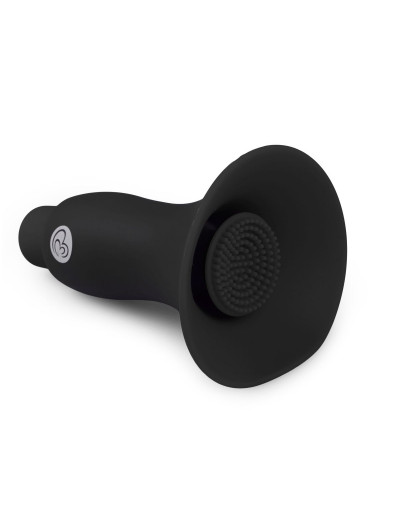 Черный вибростимулятор для сосков Easytoys Nipple Bell