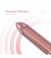 Розовая гладкая вибропуля So Divine Halo Bullet Vibrator - 8 см.