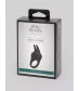 Черное эрекционное виброкольцо Sensation Rechargeable Vibrating Rabbit Love Ring