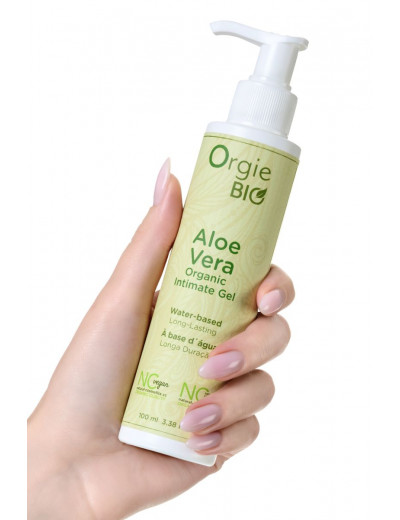 Органический интимный гель ORGIE Bio Aloe Vera с экстрактом алоэ вера - 100 мл.