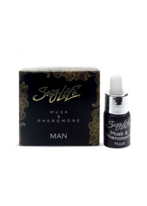Мужские духи с феромонами Sexy Life Musk Pheromone - 5 мл.