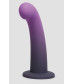 Фиолетовый, меняющий цвет фаллоимитатор Feel It Baby Colour-Changing Silicone G-Spot Dildo - 17,8 см.