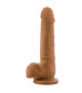 Фаллоимитатор-мулат Realistic Cock Basic 7 - 19,7 см.