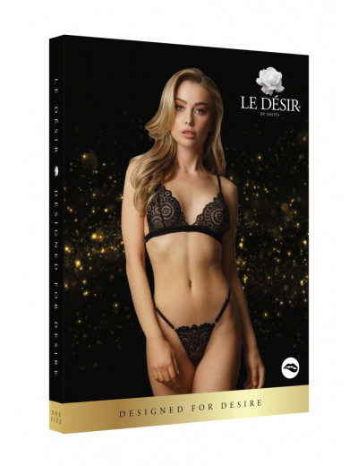 Великолепный комплект эротического белья Magic Lace Velvet Lingerie Set