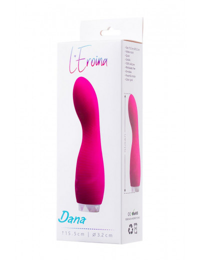 Розовый вибратор L EROINA - 15,5 см.