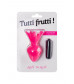 Анальная пробка-ягодка Tutti Frutti - 8,5 см.