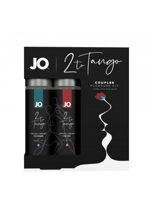 Набор возбуждающих лубрикантов для пар JO 2 TO TANGO - 2х60 мл.