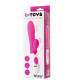 Розовый вибратор A-Toys Nixy - 23 см.