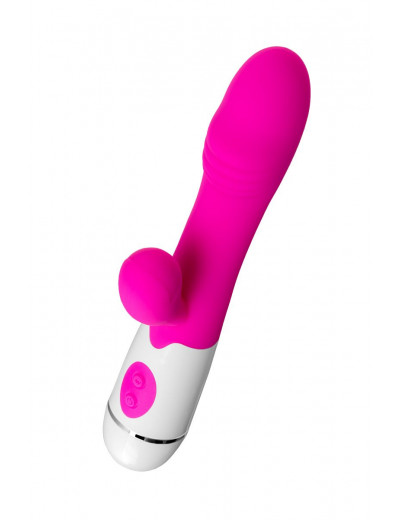 Розовый вибратор A-Toys Nixy - 23 см.