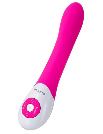 Розовый вибратор Nalone Pulse - 21 см.