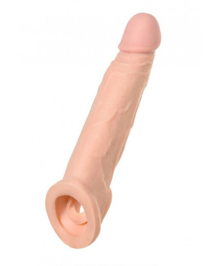 Насадка телесного цвета Toyfa XLover - 16,5 см.